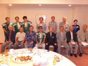 昨年の道北・旭川恵廸寮歌祭の集合写真 昨年の道北・旭川恵廸寮歌祭の集合写真