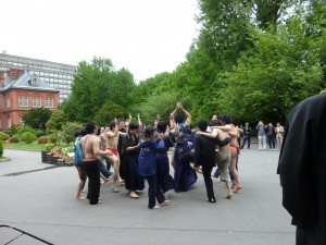 道庁でのストーム