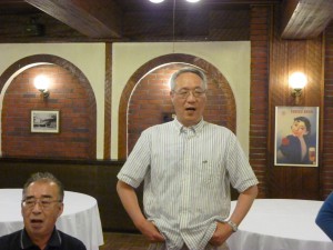 同窓会に新風を送ってくれる予感がする千原君